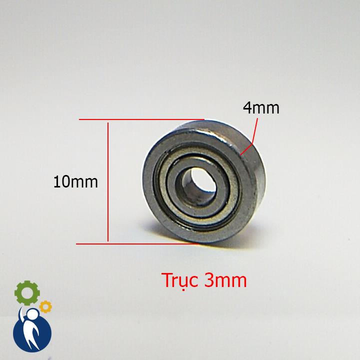 Vòng bi trục 3mm 3x10x4mm 623zz