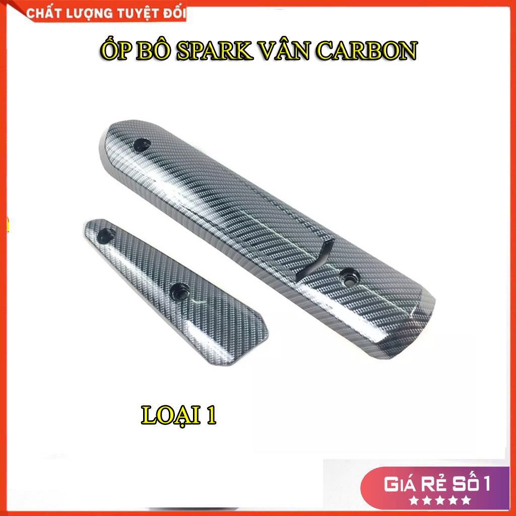 ỐP BÔ SPARK VÂN CARBON ( CHẾ LẮP NHIỀU XE )