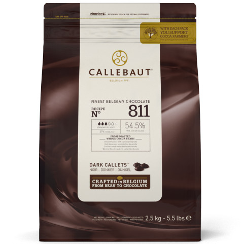 HCMSocola Đen Callebaut 54.5% - Chiết lẻ từ gói nguyên 2.5kg