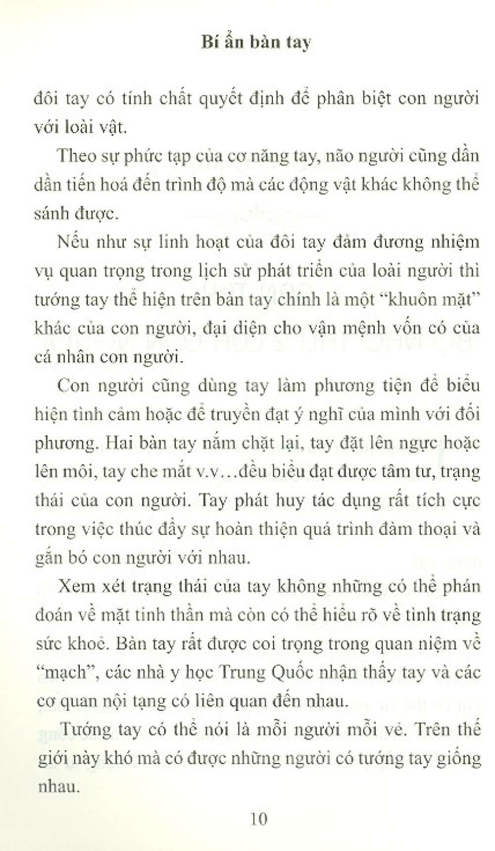 Bí Ẩn Bàn Tay (Sách Tham Khảo)