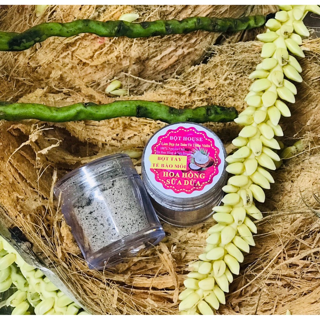 TẨY TẾ BÀO CHẾT MÔI HANDMADE NHÀ BỘT