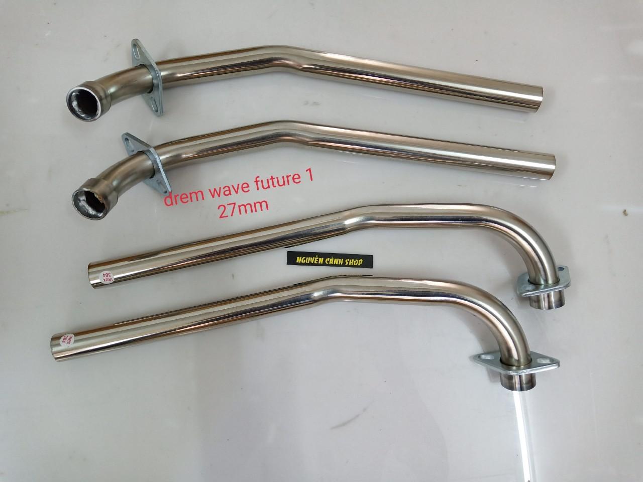 [Hcm]Wave Stainless Steel 304 Exhaust Manifold, 27mm