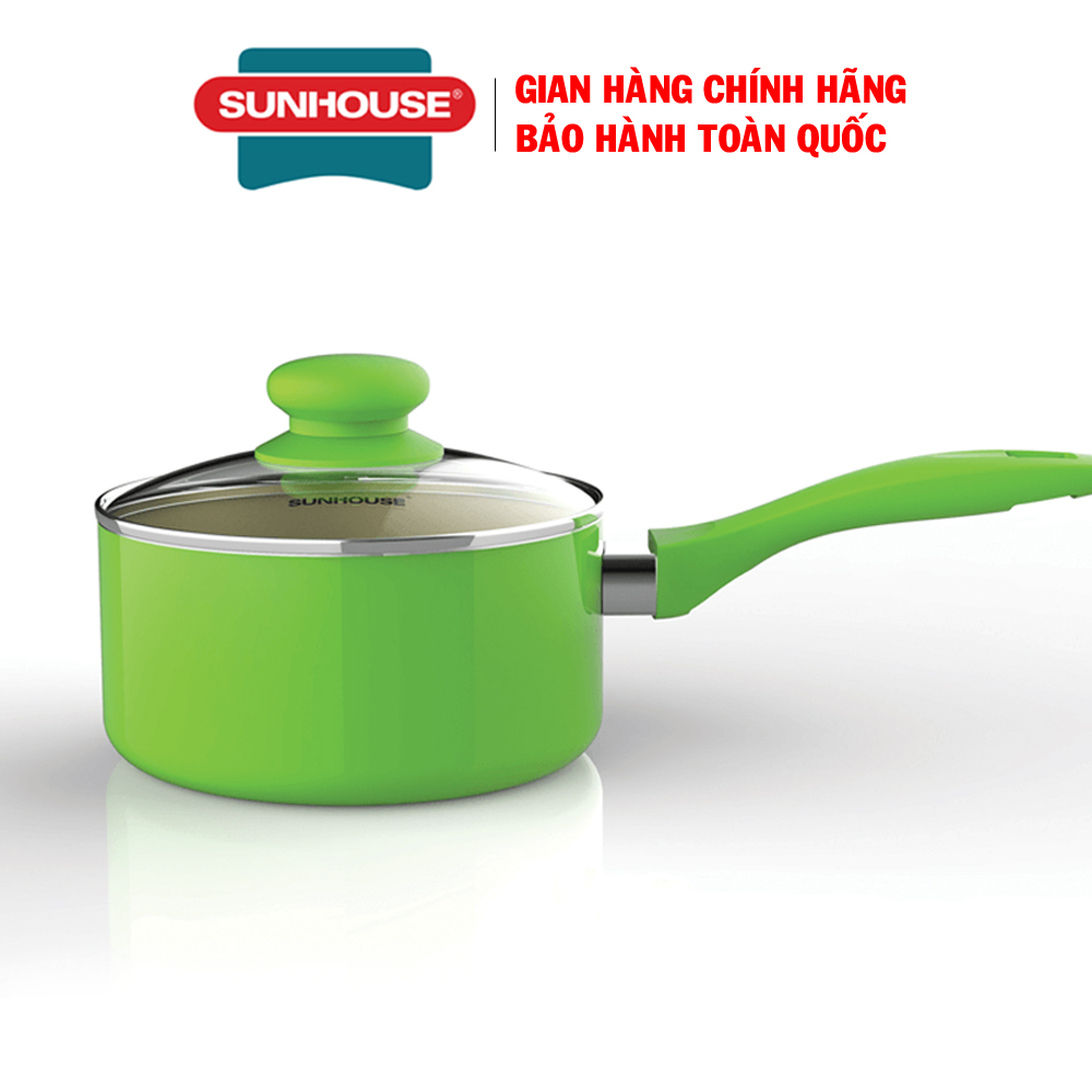 NỒI QUẤY BỘT HỢP KIM NHÔM SUNHOUSE SMP15114 - Quánh quấy bột, Quánh chống dính, Nồi quấy bột chống dính