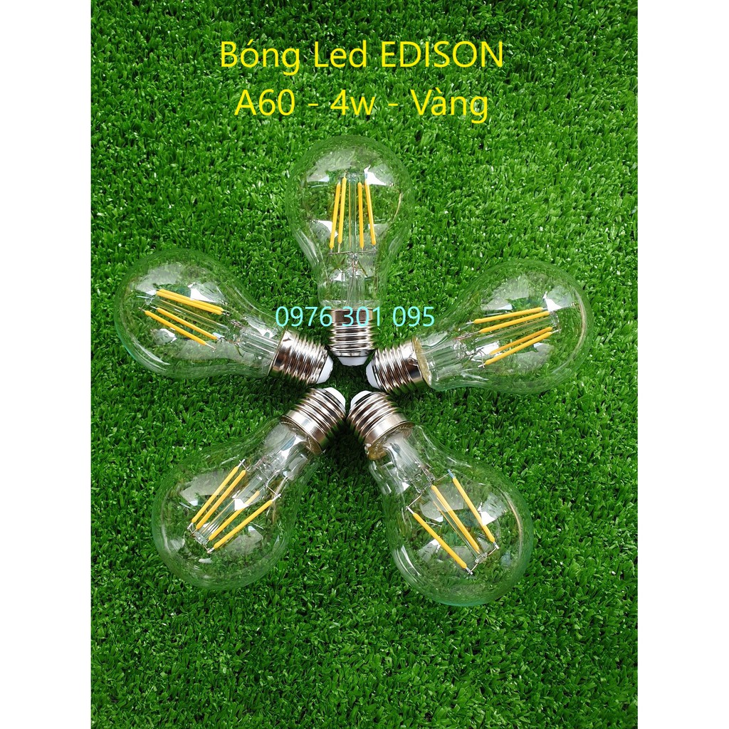 Đèn led edison a60 - 4w