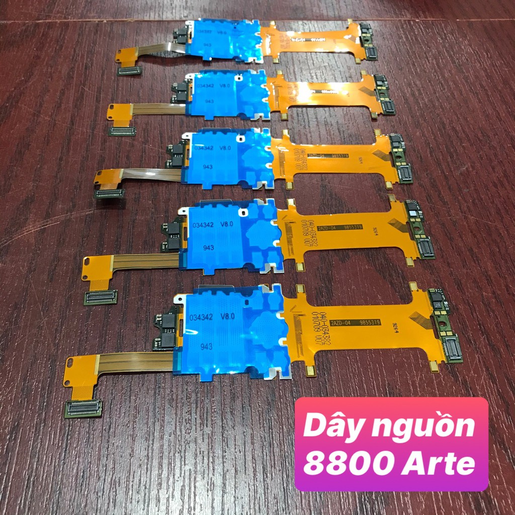Dây nguồn Flex Cable Nokia 8800 arte, carbon zin