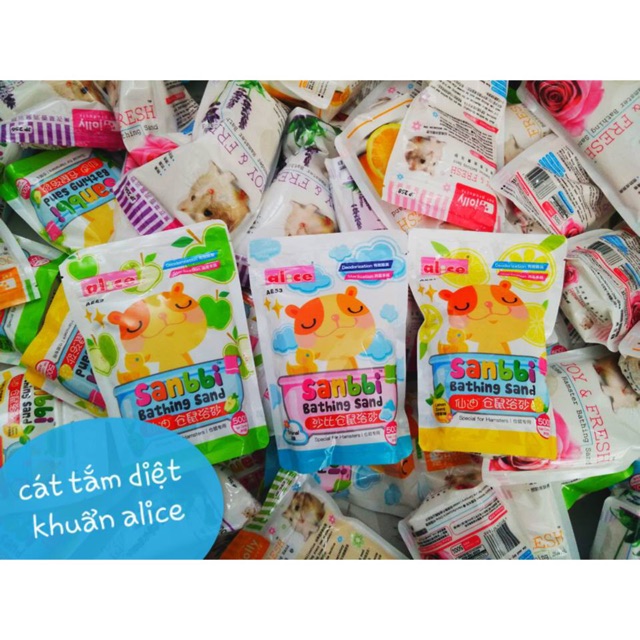 cát tắm diệt khuẩn Jolly dành cho hamster -T3 PETS SHOP