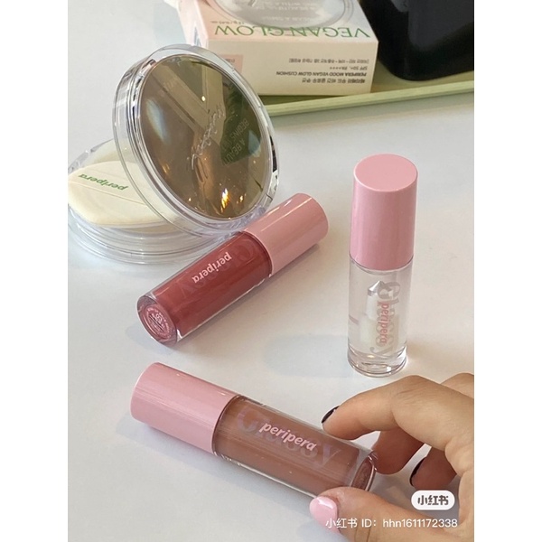 SON BÓNG THUẦN CHAY CĂNG MỌNG PERIPERA LIP GLOSS