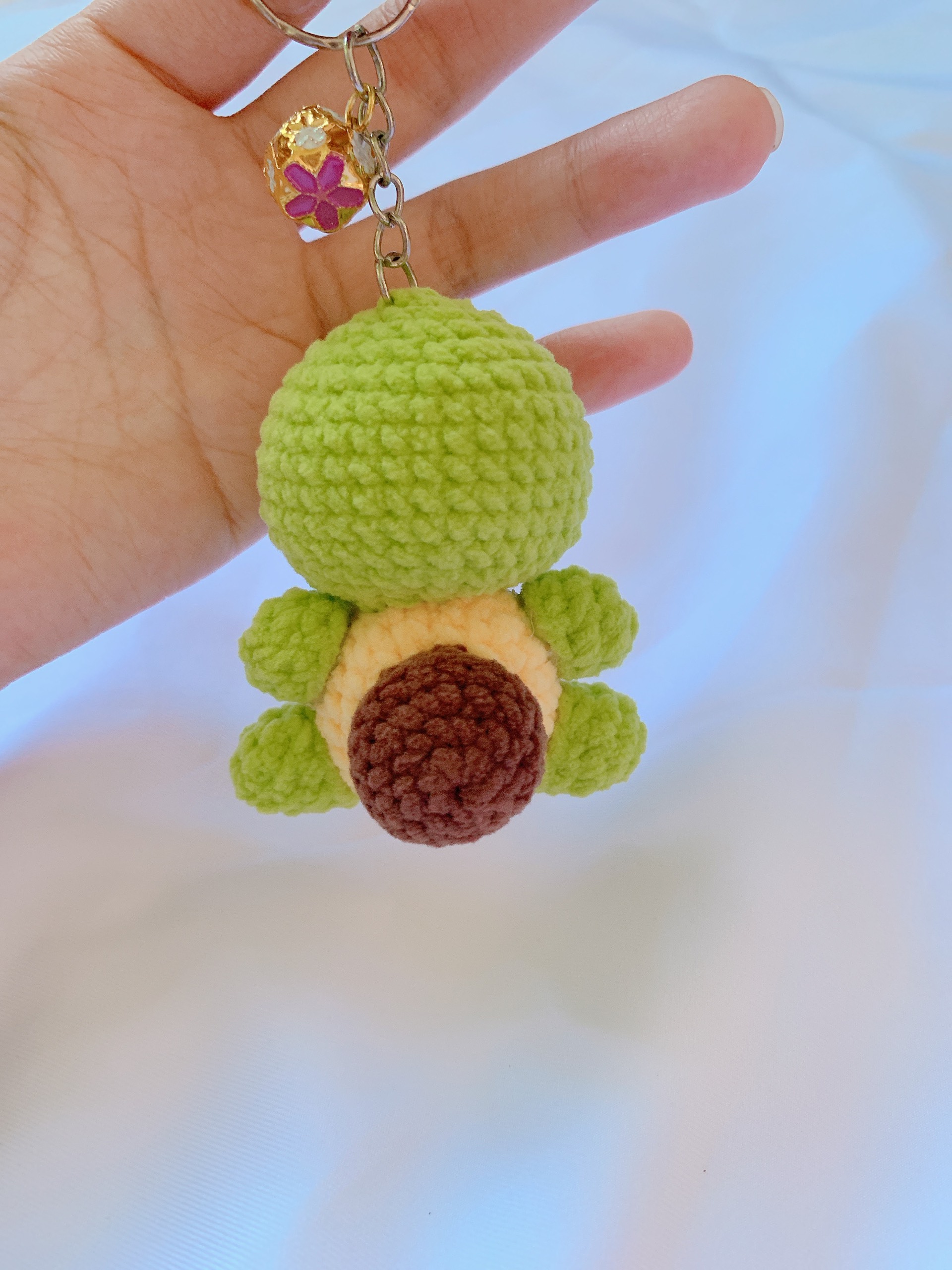 Móc Khóa Rùa Handmade Cute Dễ thương có chuông