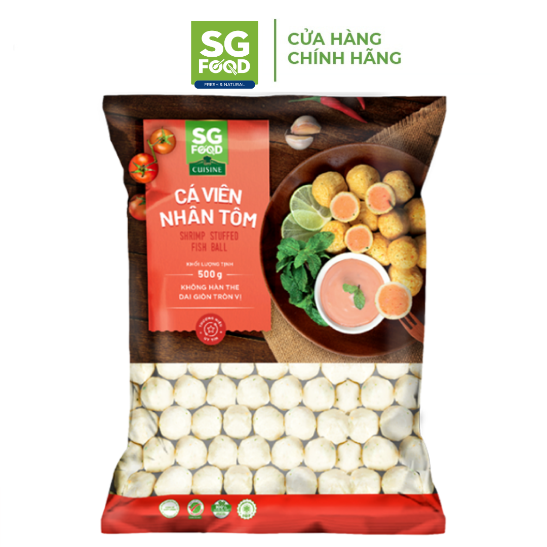 Cá Viên Nhân Tôm SG Food 450G