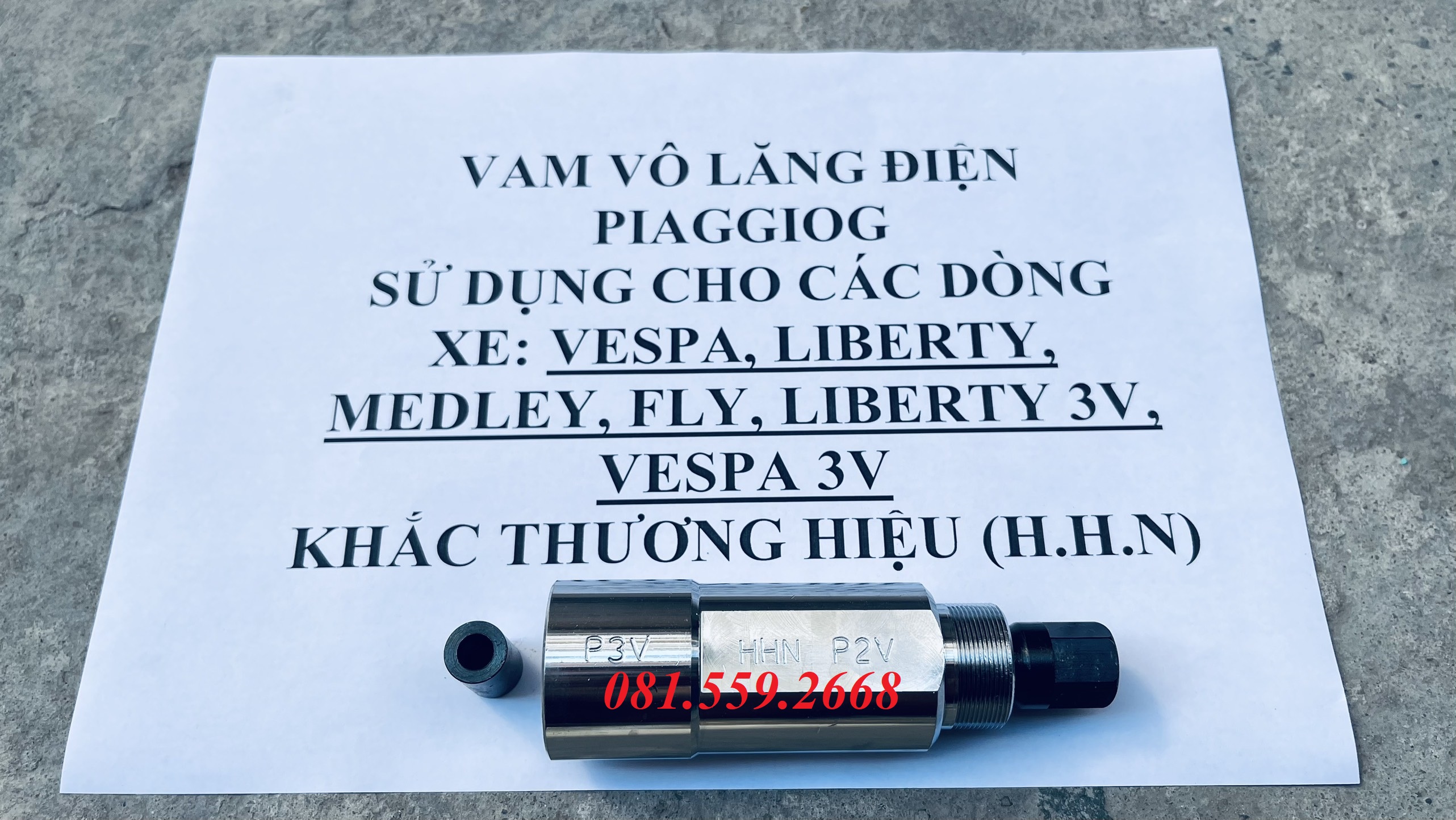 VAM VÔ LĂNG (CẢO MÂM ĐIỆN ) PIAGGO