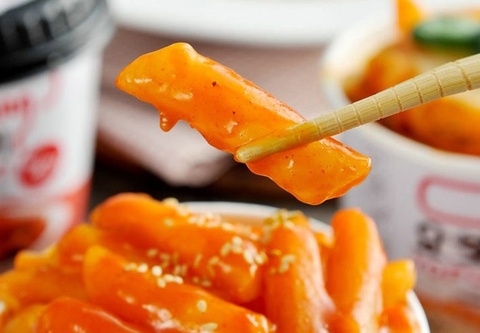 1kg bánh gạo Hàn Quốc Xanh