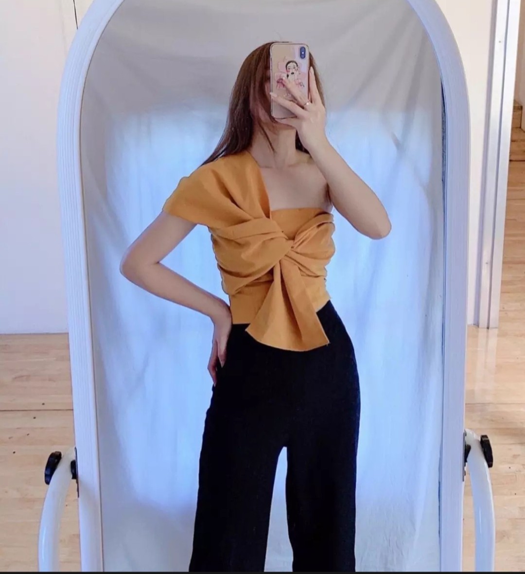 [ HOT HOT] ÁO KIỂU THẮT NƠ NGỰC TU