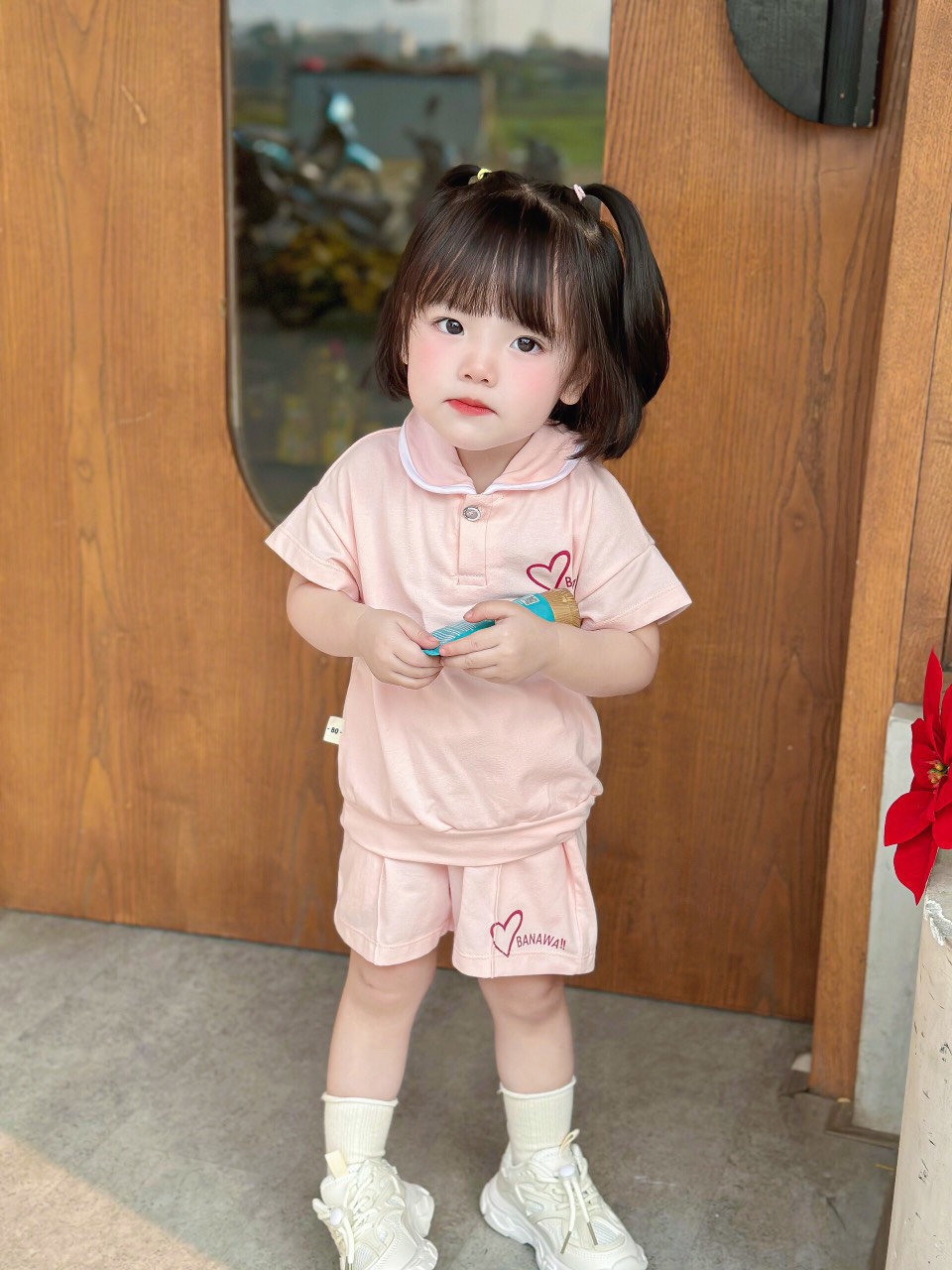 Đồ bộ bé gái size 8-22KG - Đồ bộ mặc nhà bé gái chất thun cotton - Set đồ bé gái mặc đi học đi chơi - Đồ bé gái mặc nhà - Quần áo bé gái - Đồ lửng bé gái