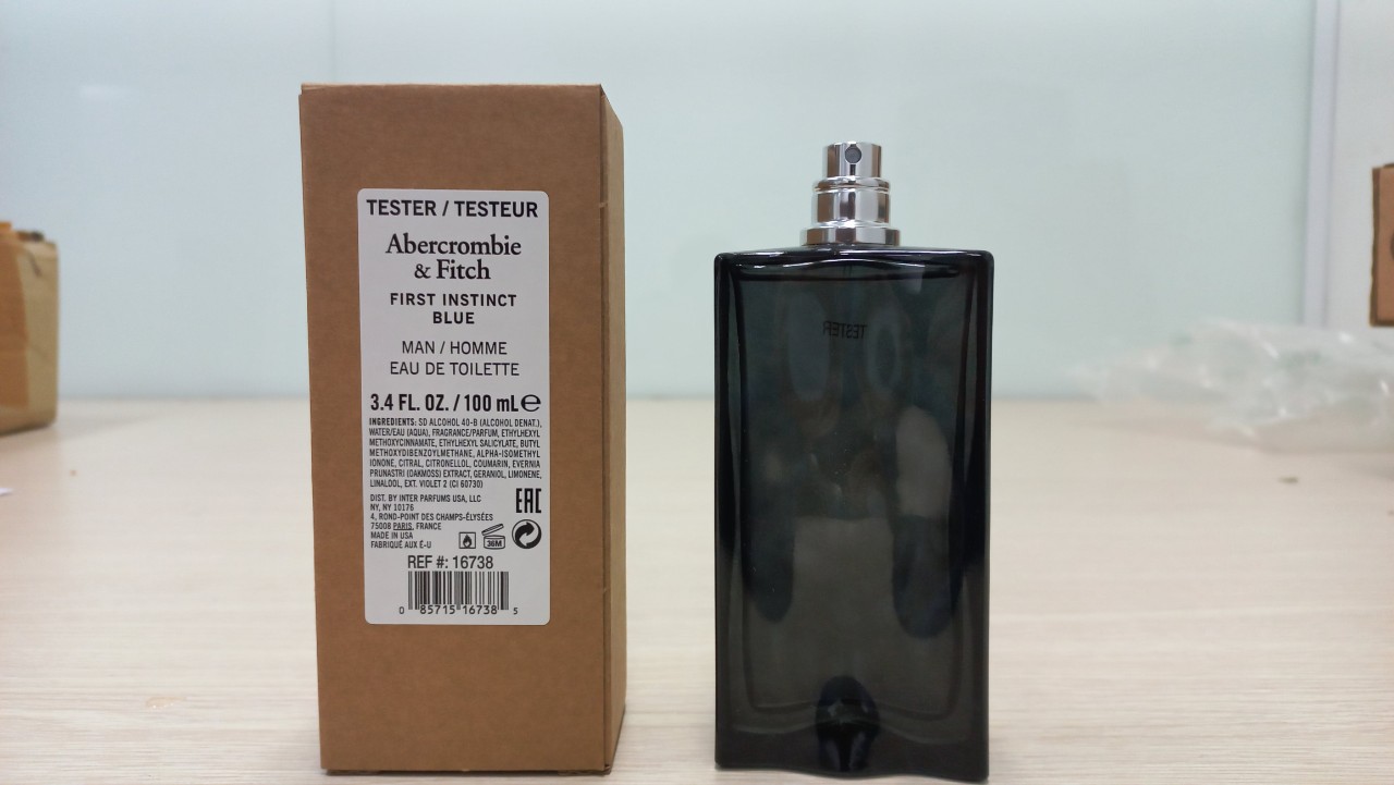 Nước Hoa Nam : Tester Abercrombie & Fitch First Instinct Blue 100ml