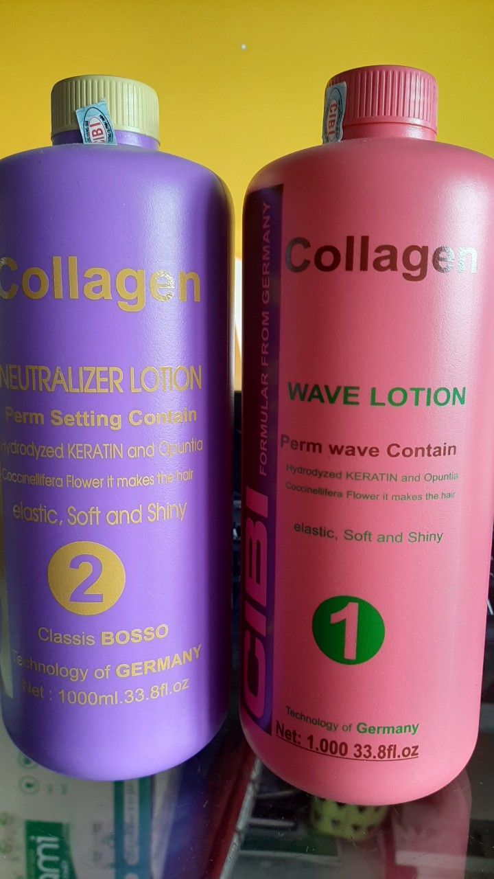 [HCM]Thuốc uốn lạnh collagen Cibi 1000ml x 2