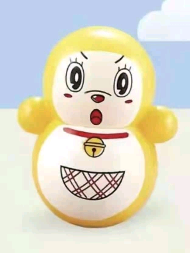 Combo 10 con lật đật mini squid game, lật đật doremon cho bé và nhiều mẫu vui nhộn