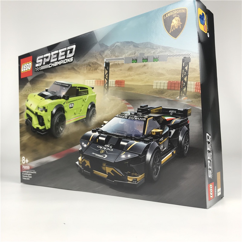 Lego 76899 Speed Champions Lamborghini Urus ST-X and Lamborghini Huracán  Super Trofeo EVO ( Hàng có sẵn ) 