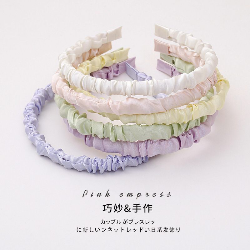 Bờm/Băng đô cài tóc pastel nhiều kiểu dáng style Hàn Quốc