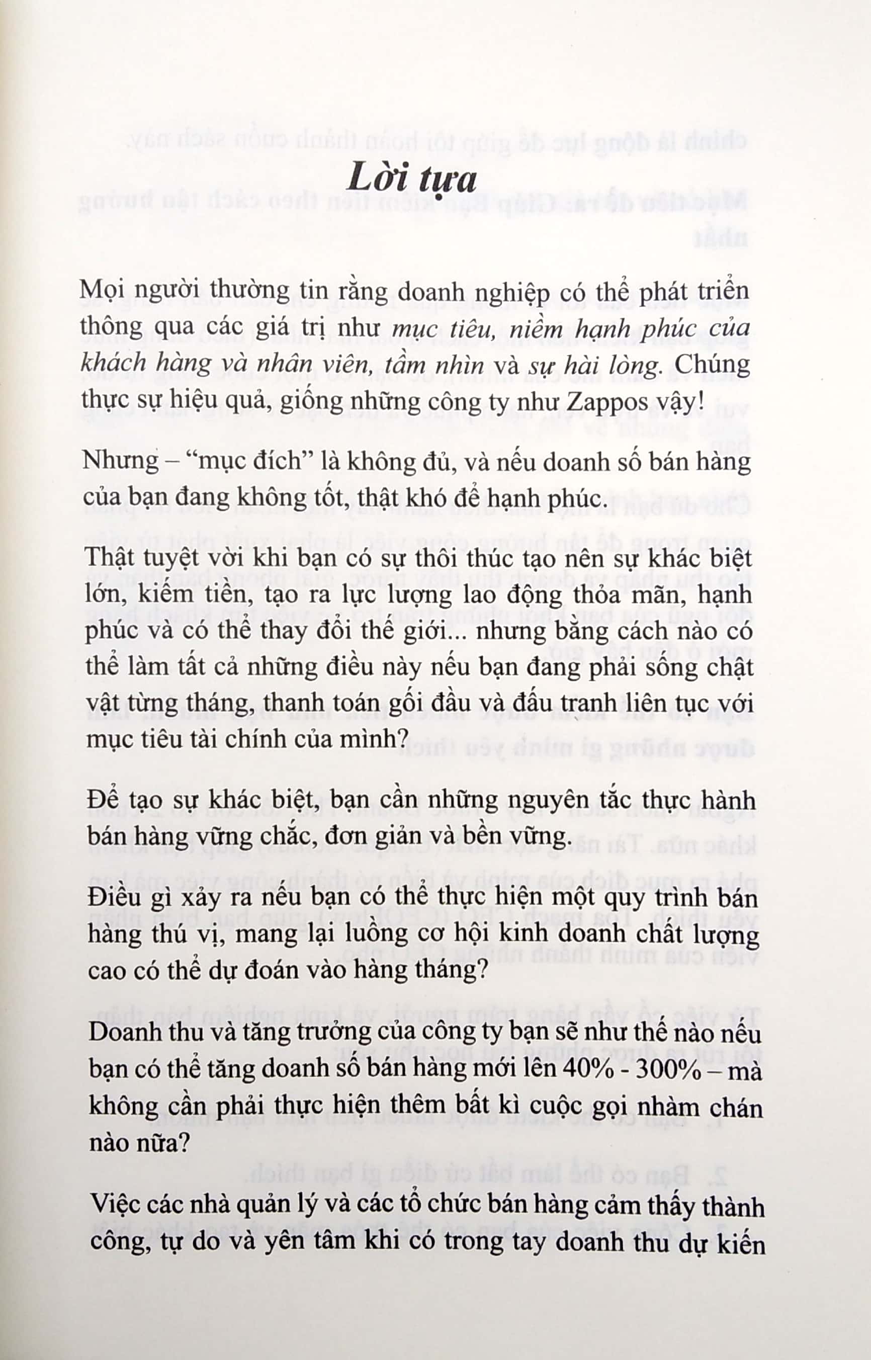 Sách Fahasa - Thấy Trước Doanh Thu