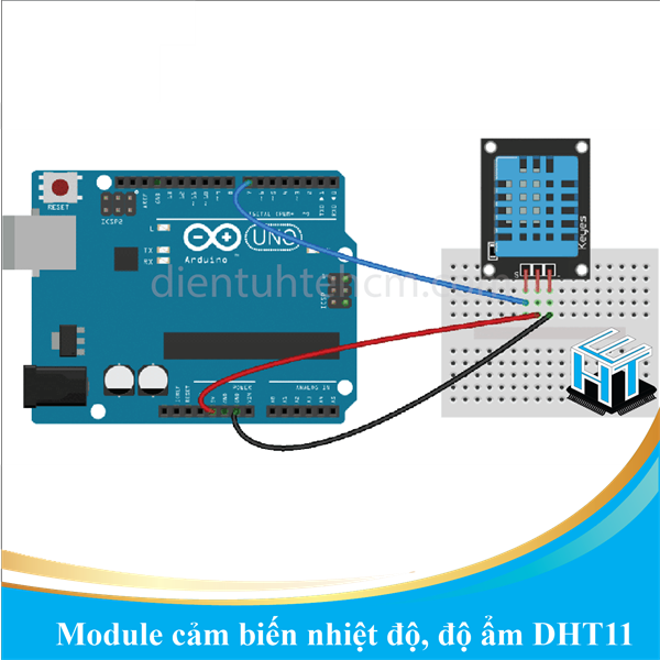 Module cảm biến nhiệt độ, độ ẩm DHT11