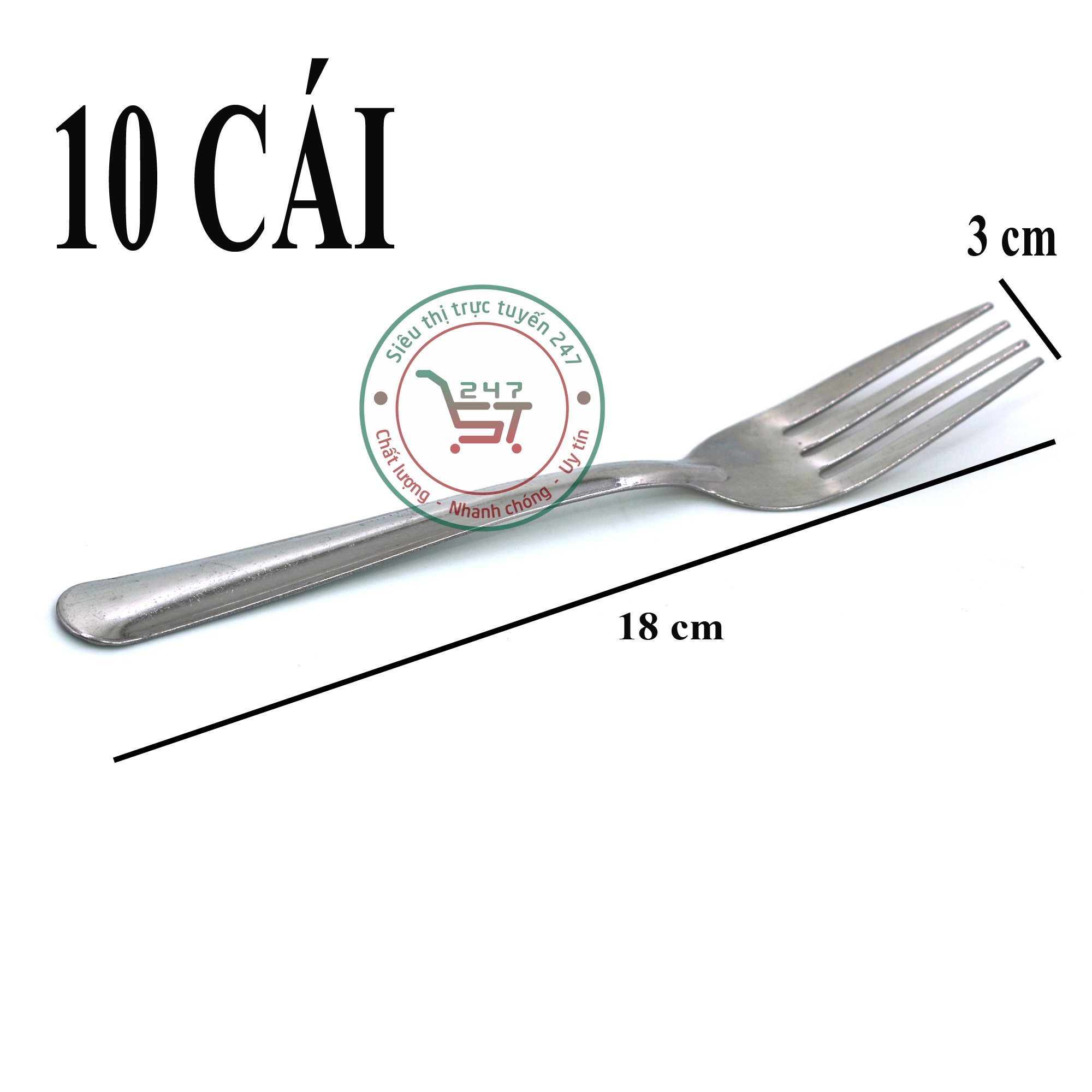 Nĩa súp inox cao cấp Nĩa dài ăn cơm là đồ dùng bàn ăn tiện lợi cho nhà bạn