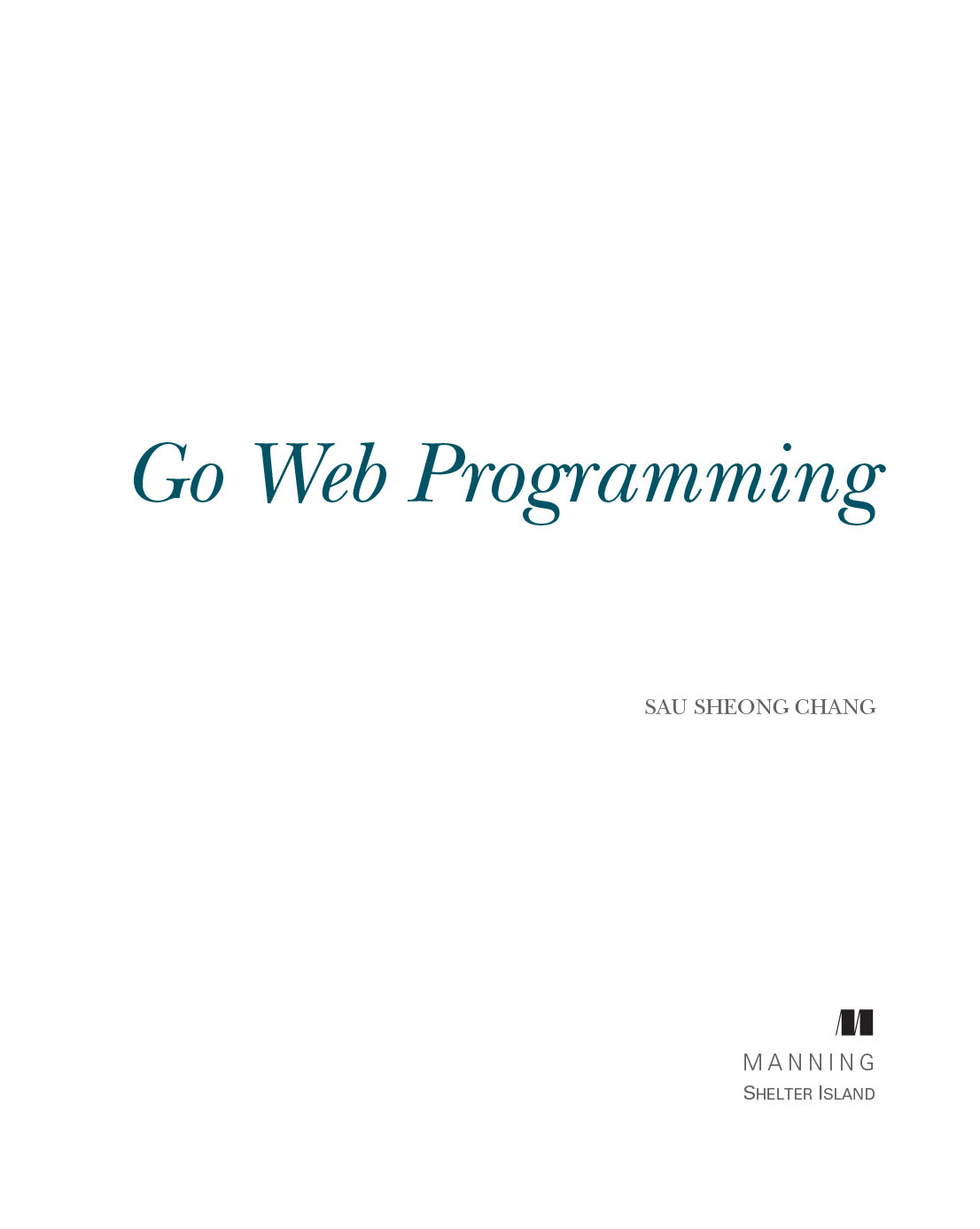 Go Web Programming