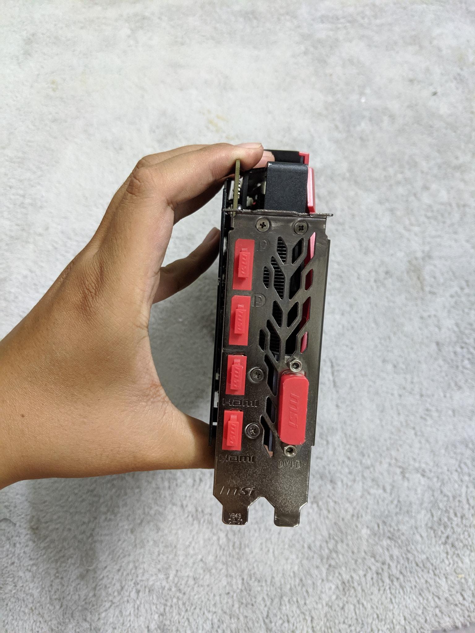 [Bảo Hành 6 Tháng] Card Đồ Họa MSI RX580 8GB Gaming X (Ảnh thật - no box)