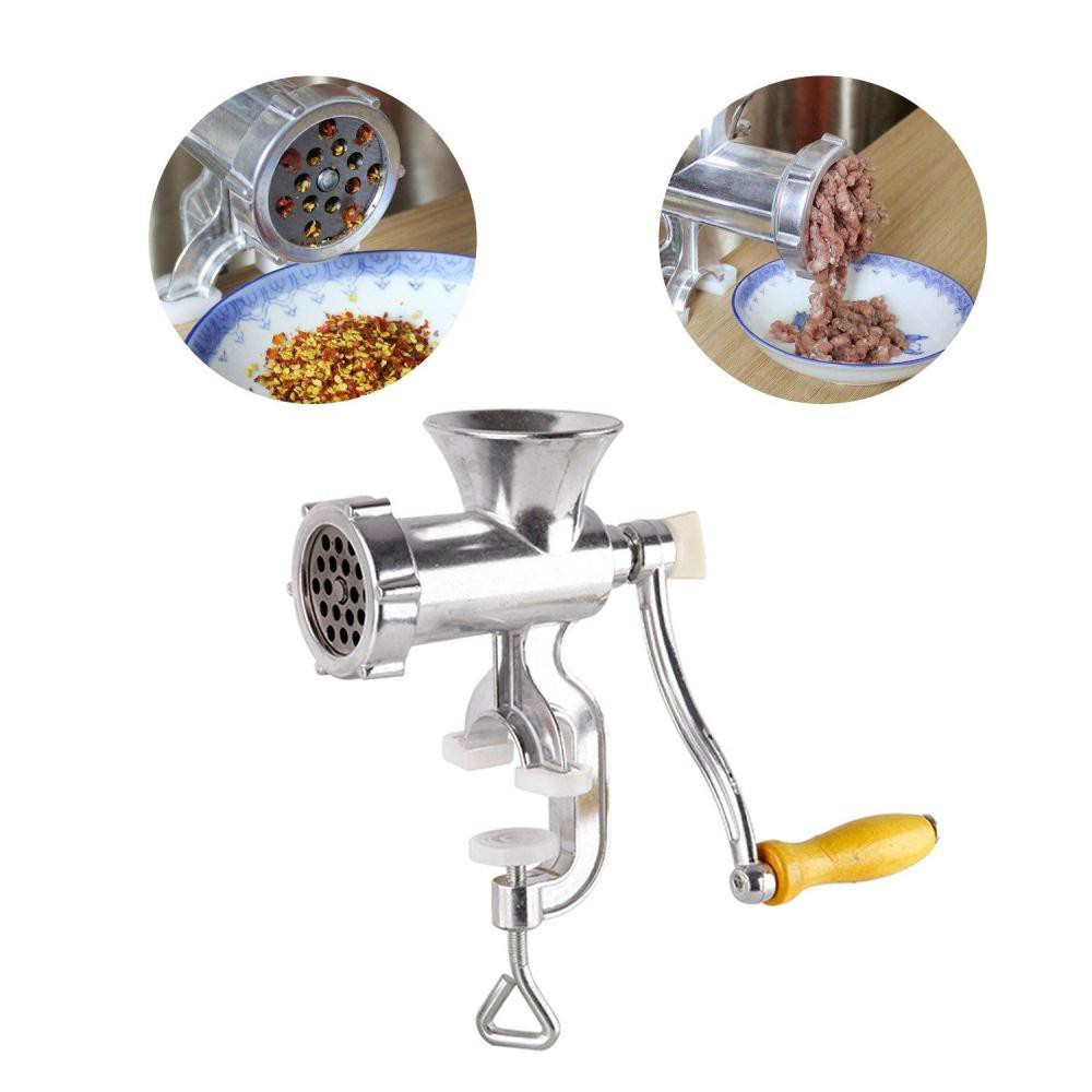 Máy xay thịt bằng tay đế kẹp bàn
