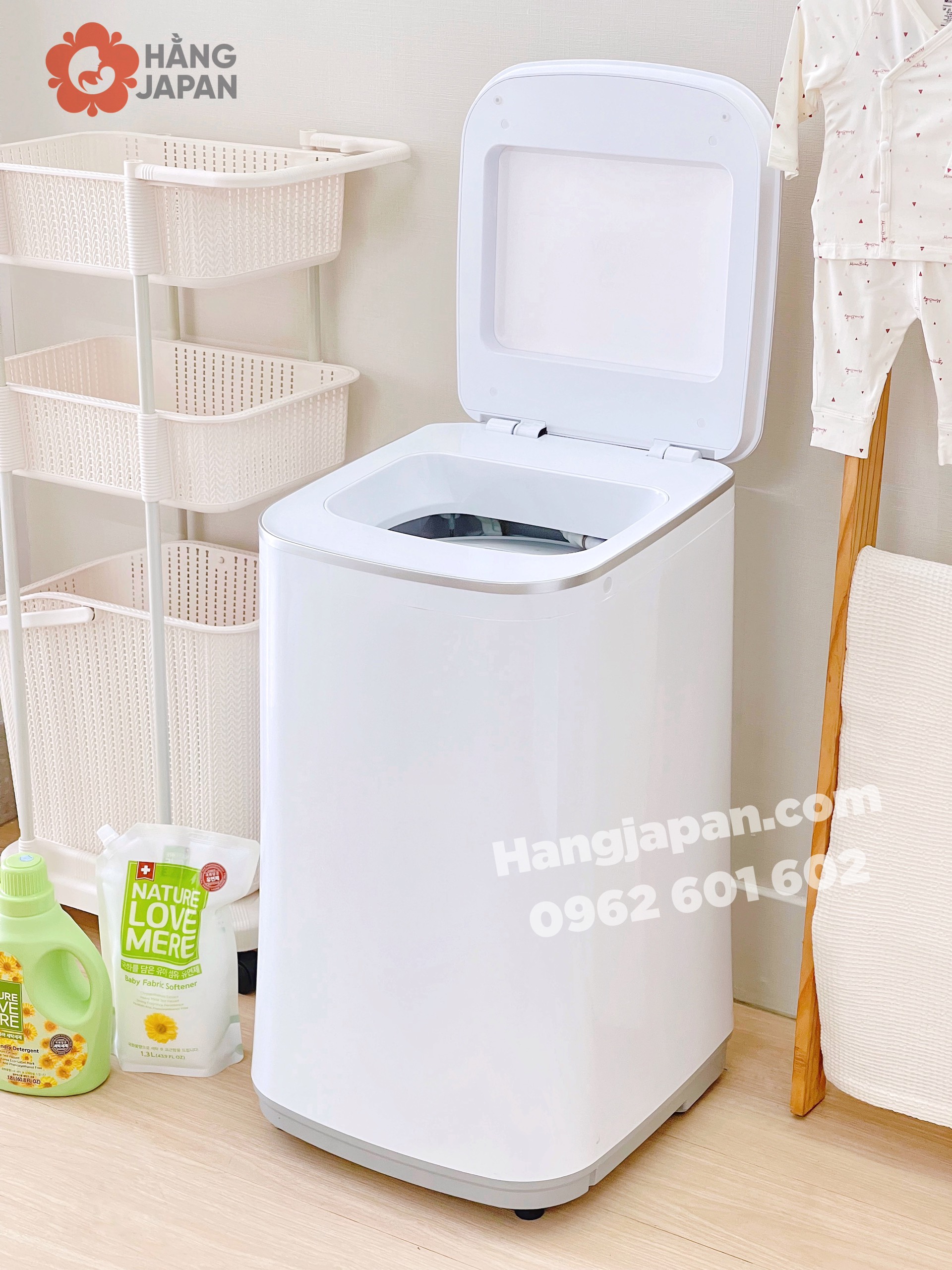 Máy Giặt Mini  Moaz Bébé Mb068 - Bảo Hành 12 tháng