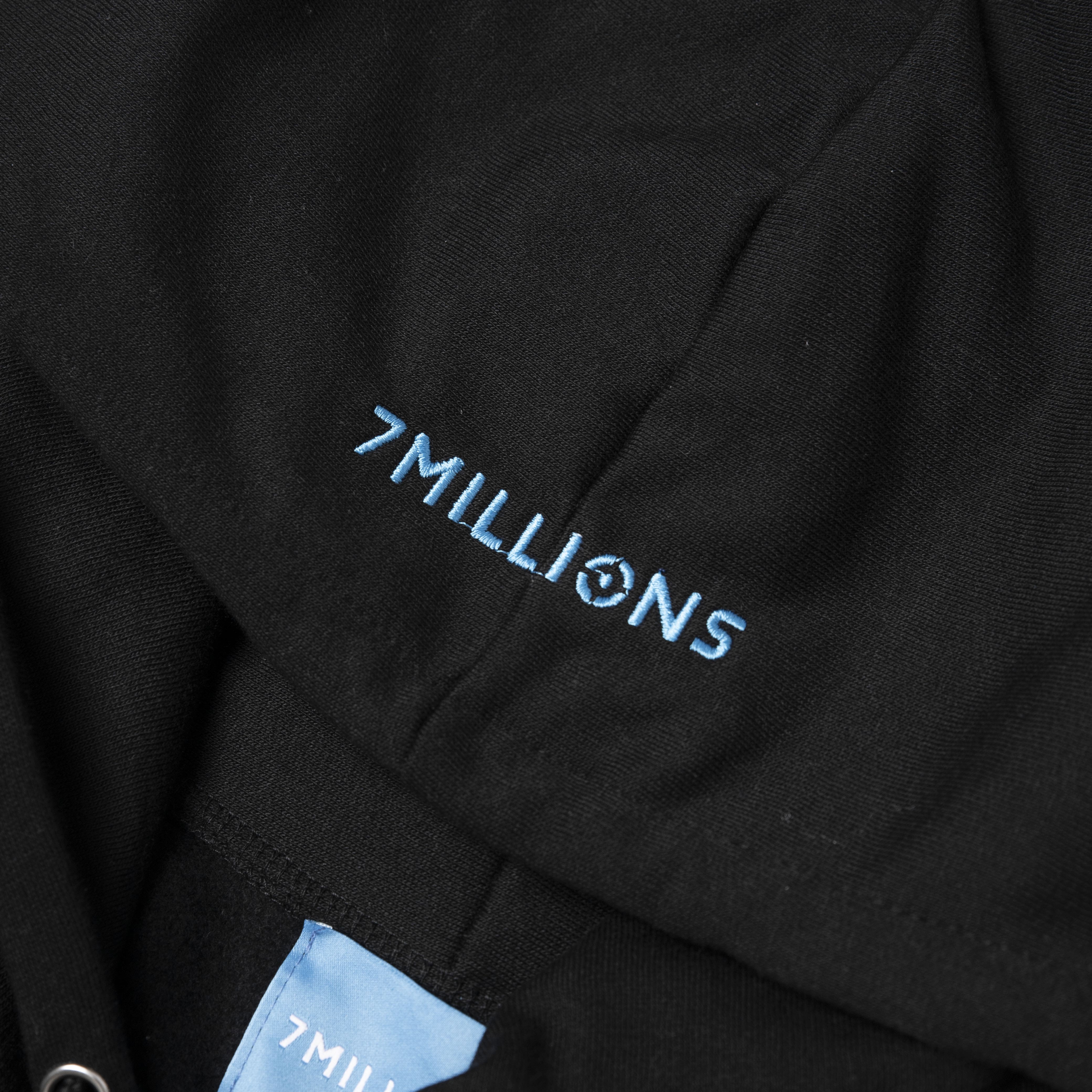 7MILLIONS Hoodie Essential+ / Màu đen / Đi kèm Box