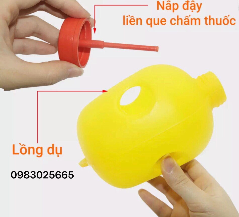 Bộ 5 Lồng dụ bẫy ruồi châm đục trái