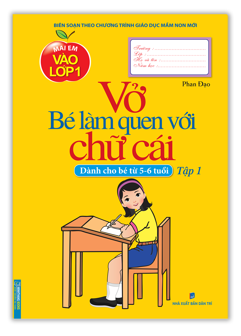 Sách - vở bé làm quen với chữ cái - tập 1