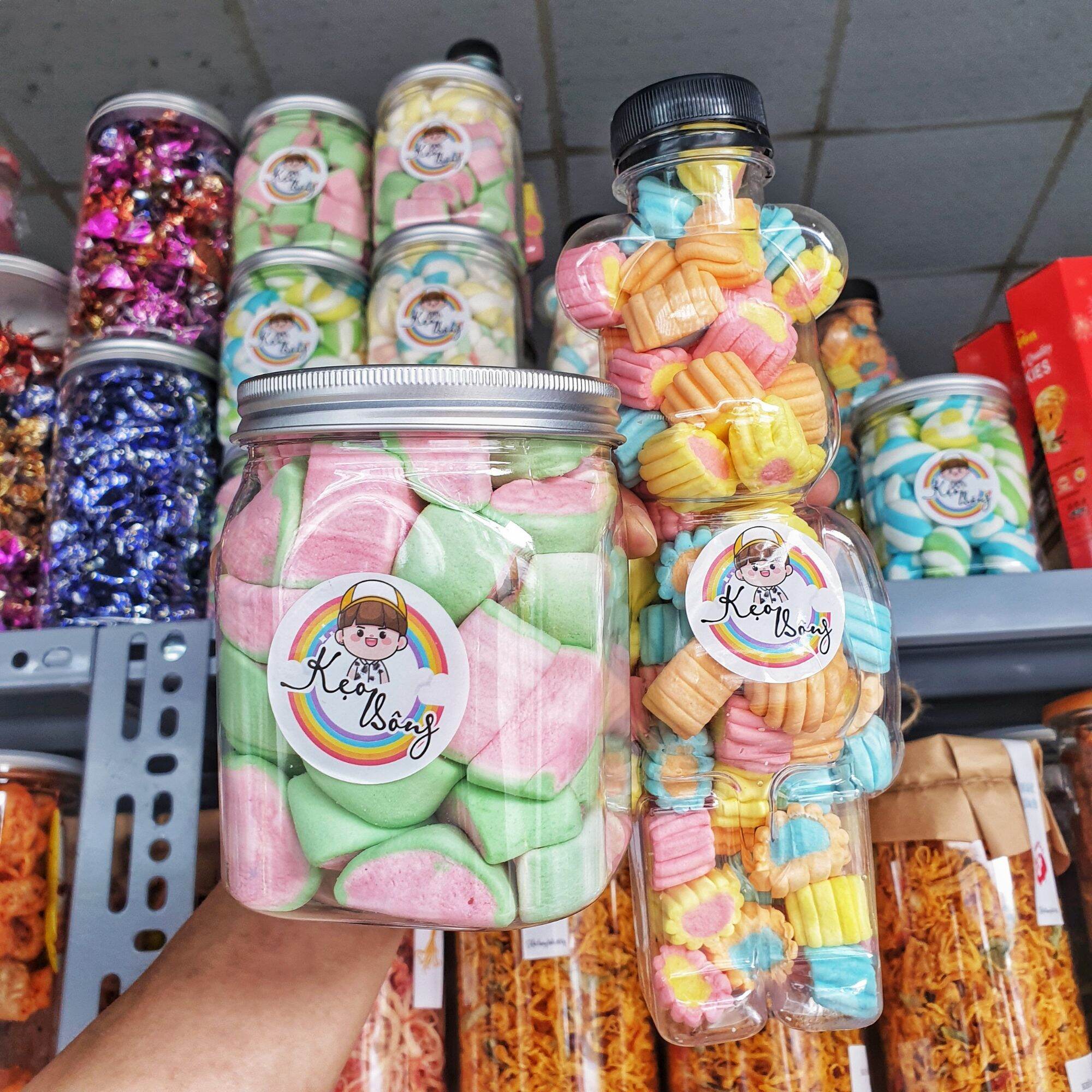 Kẹo Bông Gòn Marshmallow Thái Lan.