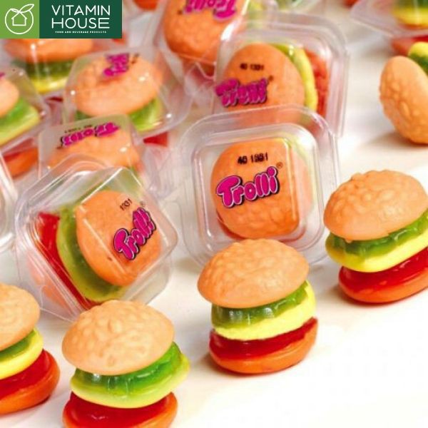 Kẹo dẻo Trolli Mini Burger 170gr