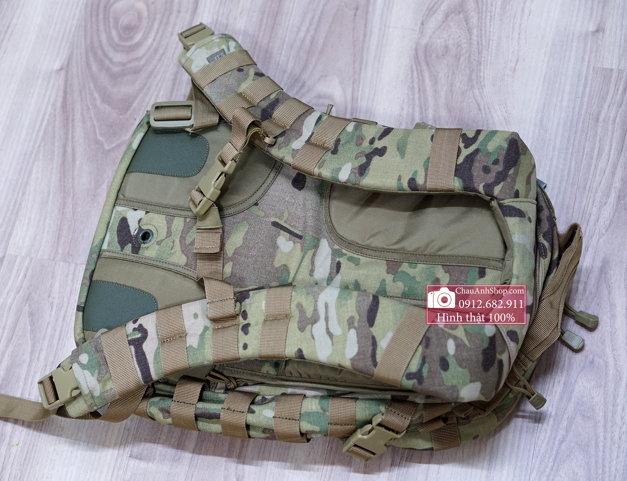 [HCM]Balo tactical Rush 12 màu multicam