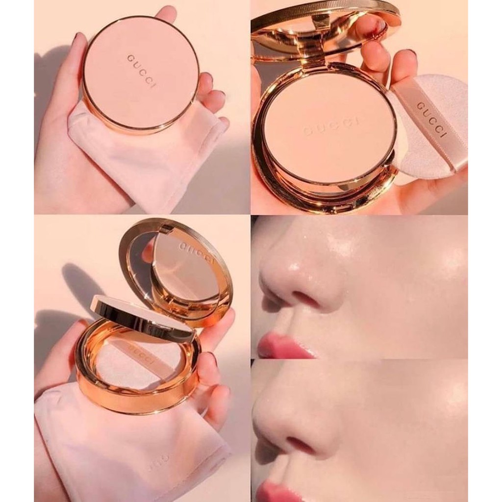 PHẤN GUCCI POUDRE DE BEAUTE MAT NATUREL POWDER (Chính Hãng Đủ Bill)