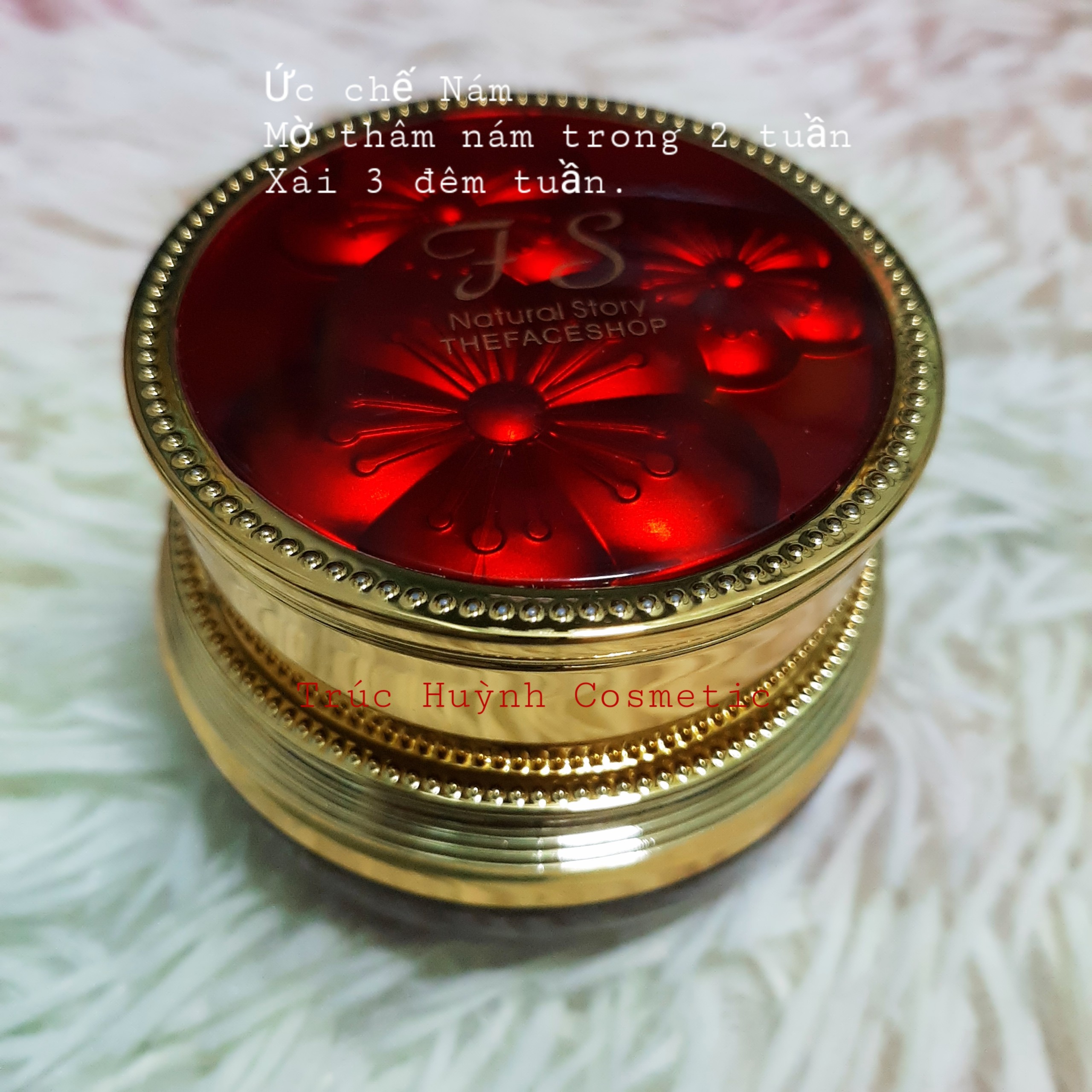 Kem ngày/đêm the face shop mờ nám tàn nhang, trắng da whitening tender skin 35gr.