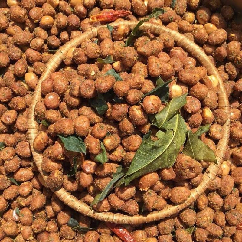 Đậu rang tỏi ớt lý sơn loại 450gr
