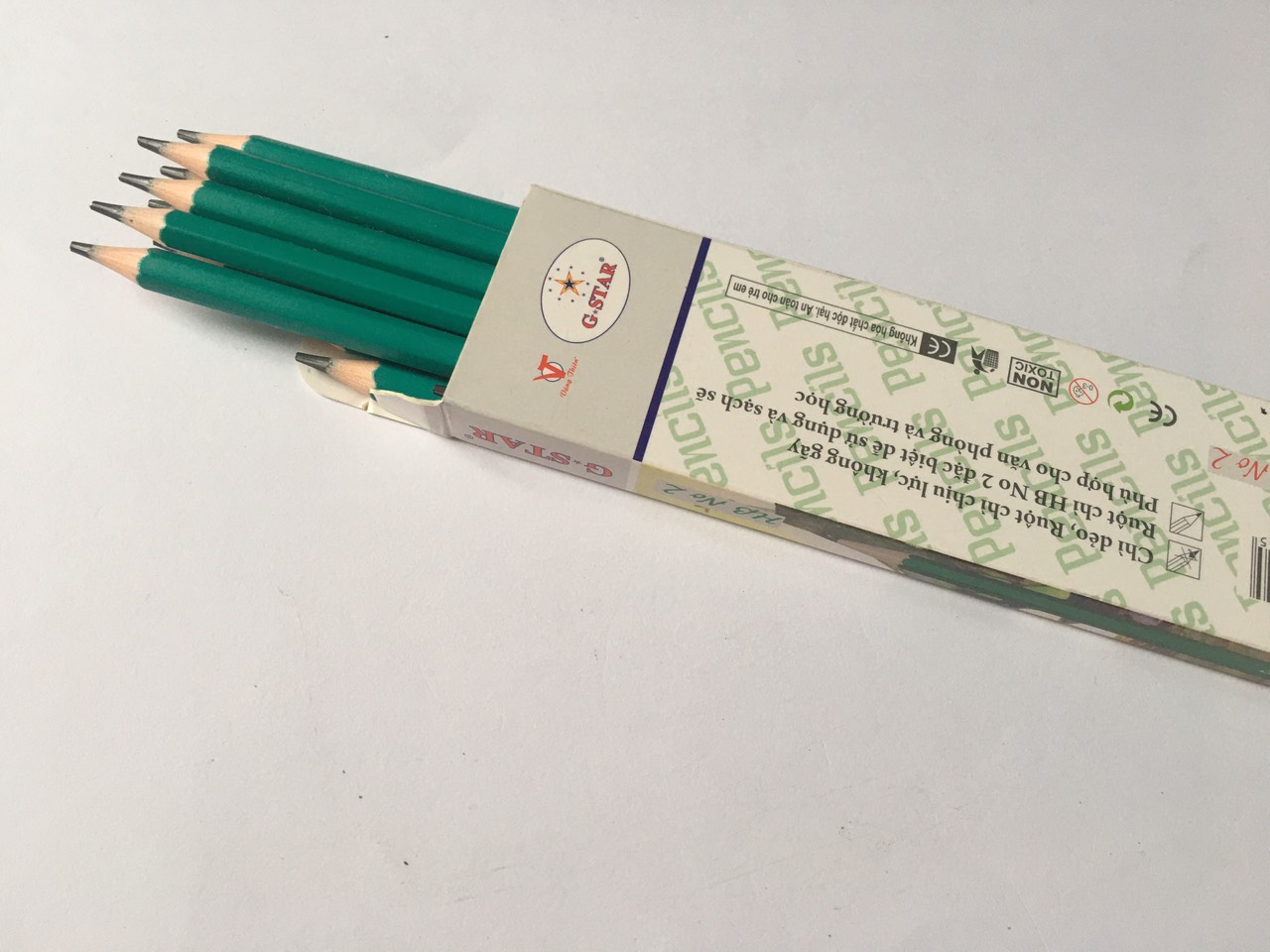 [HCM]Hộp 12 bút chì Xanh ngọc GStar - HB AAA