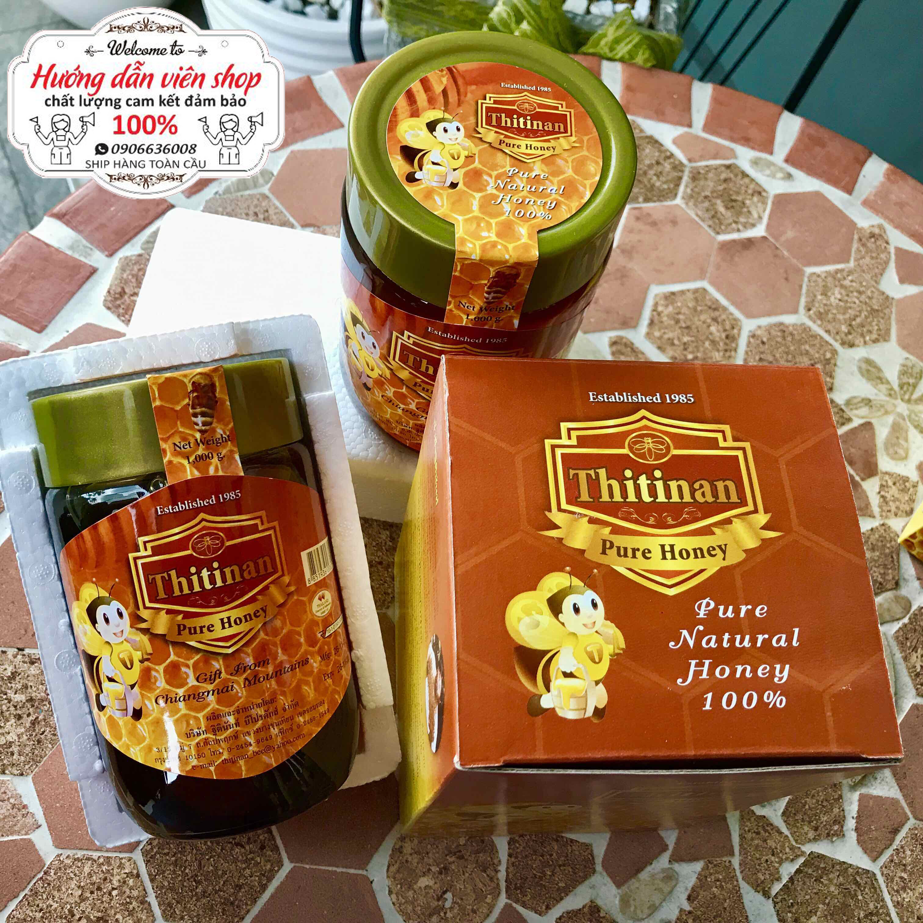 [HCM]Mật Ong Thitinan - Mật Ong Hoàng Gia Thái Lan