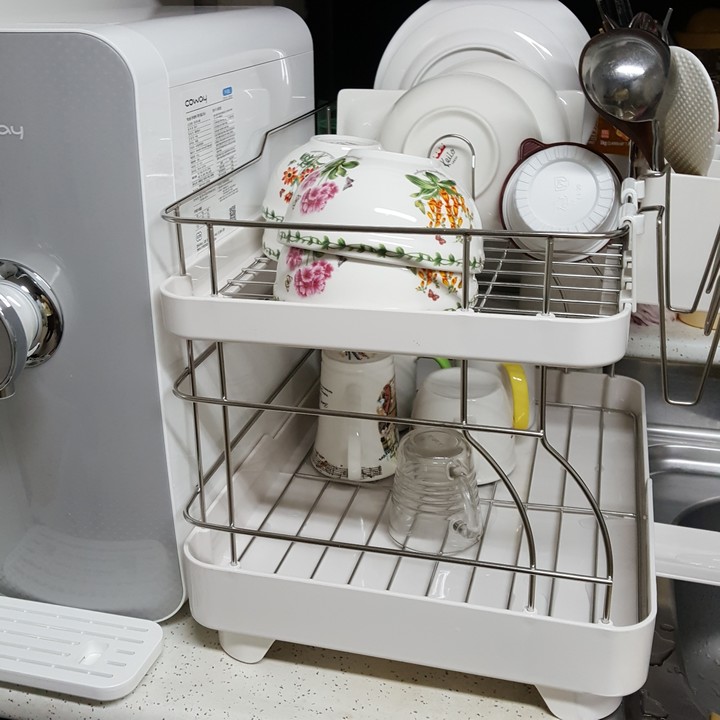 Kệ úp chén dĩa 2 tầng Lock&Lock LDR2001