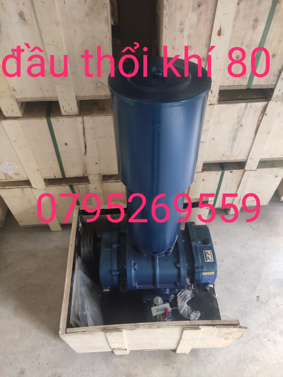 Đầu thổi khí oxy ,sủi oxy đáy ao tôm cá,xử lí nước thải,2 bình dầu,quạt 3 lá,đầu hút gió cao 65/80/100