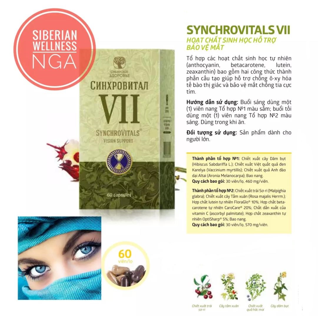 Synchrovital VII - Bảo vệ mắt