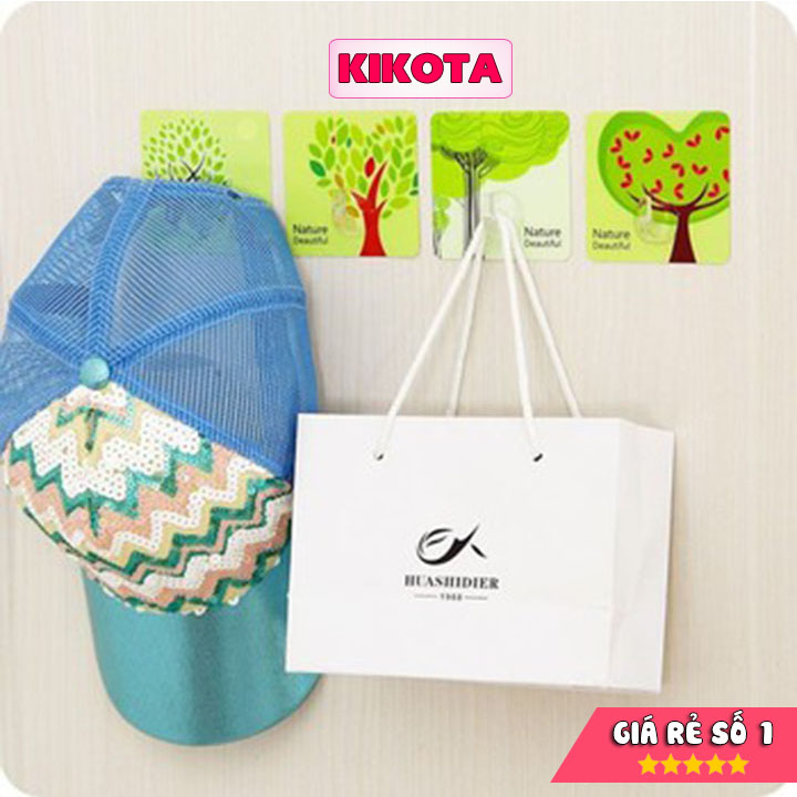 Combo 10 móc dán tường siêu dính 3D chắc chắn.