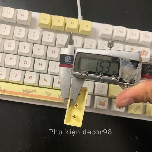 Keycap Corgi profile XDA nhựa PBT