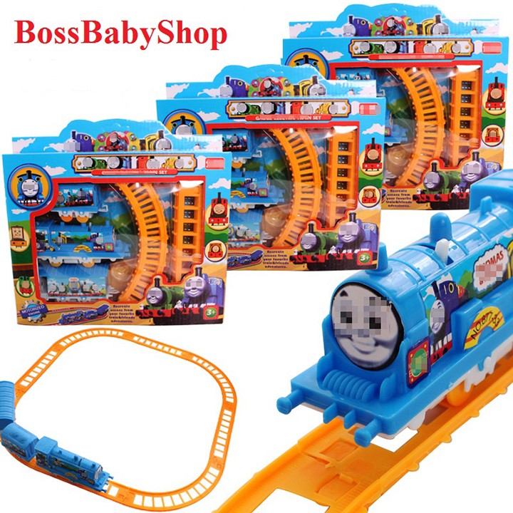 Bộ Đồ Chơi Xe Lửa Lắp Ráp Đường Ray Chạy Pin - Đồ Chơi Giá Rẻ - xe lửa HK mart
