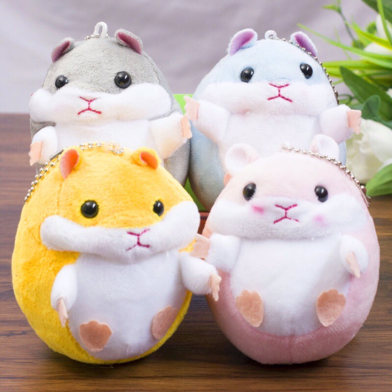 Móc khoá thú bông chuột Hamter ?
