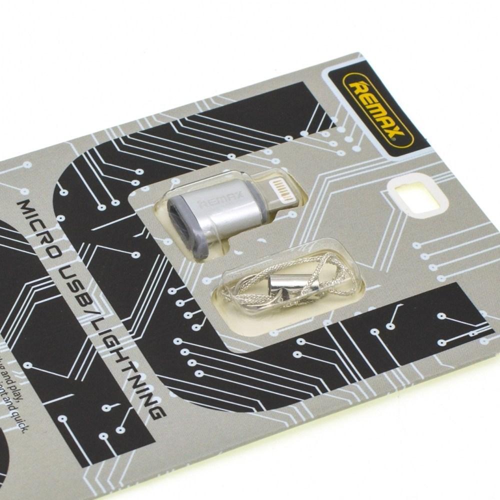 [HCM]Đầu chuyển đổi Cổng Micro USB sang cổng Lighning Remax RA-USB2