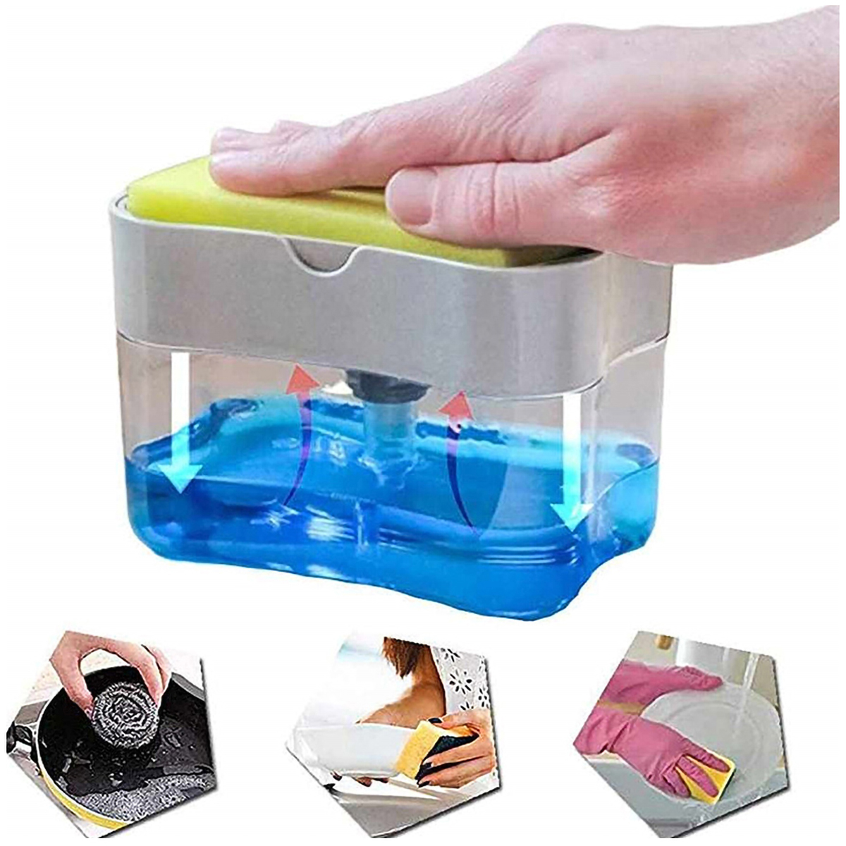 Hộp đựng nước rửa chén tiện dụng