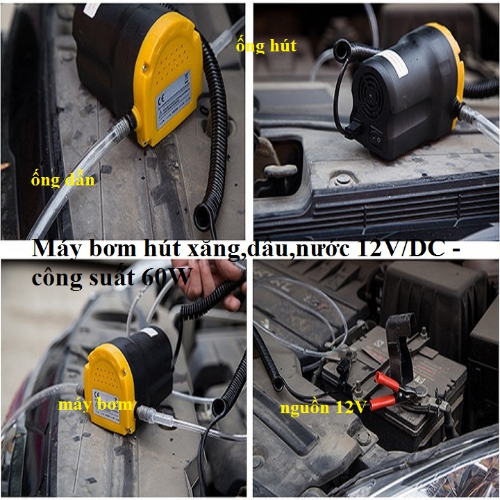 Máy bơm dầu-oil Punp tự mồi 12V